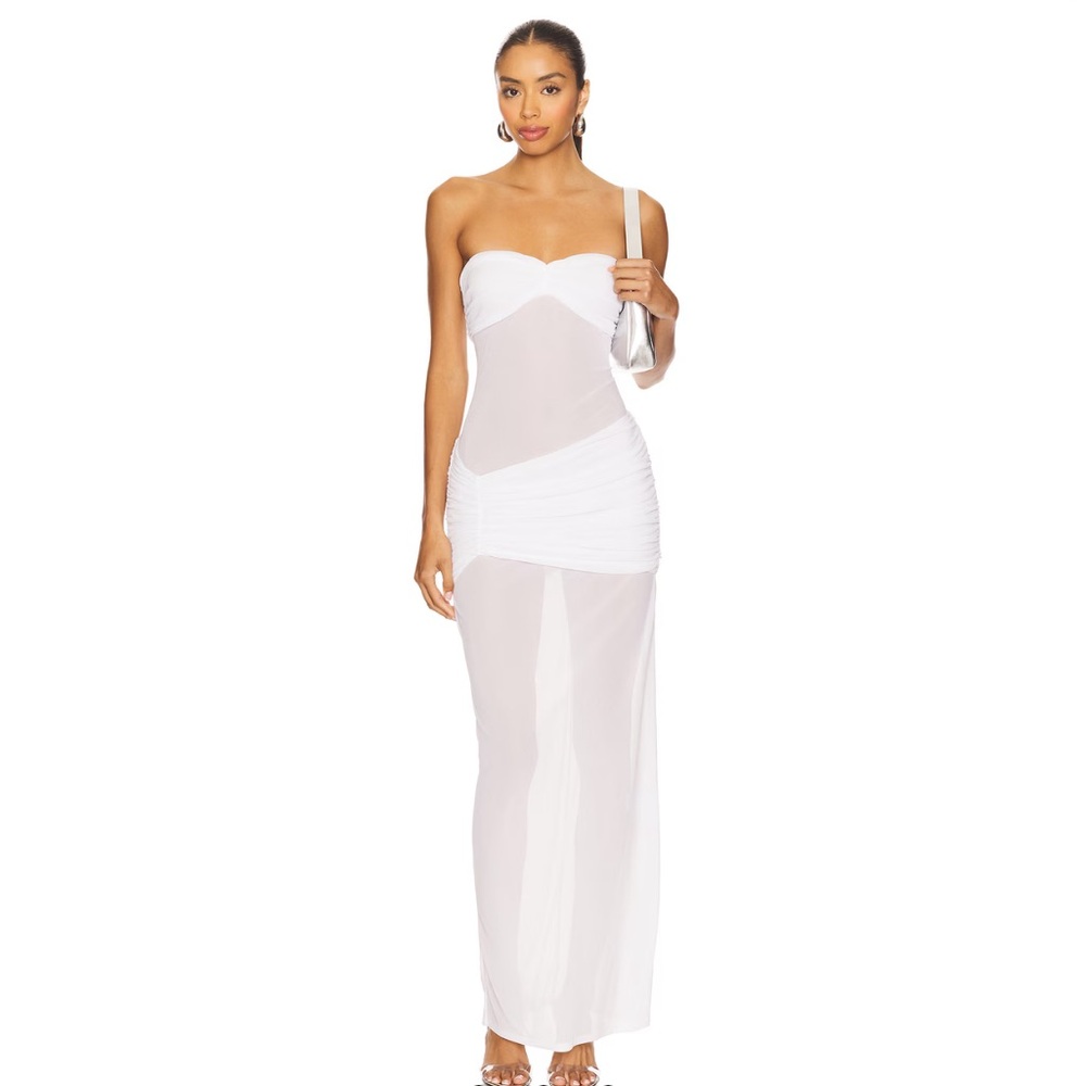 NBD Lia Maxi Dress in White